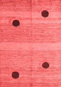 Oriental Red Modern Rug, abs4725red