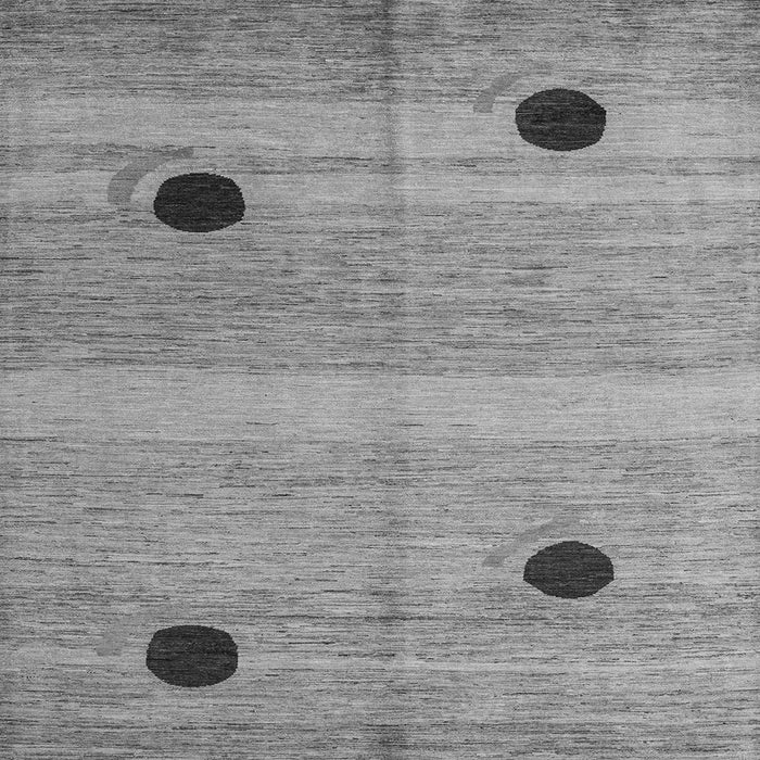 Square Oriental Gray Modern Rug, abs4725gry
