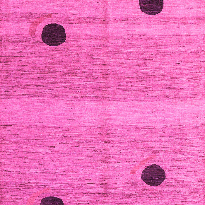 Machine Washable Oriental Pink Modern Rug, wshabs4725pnk