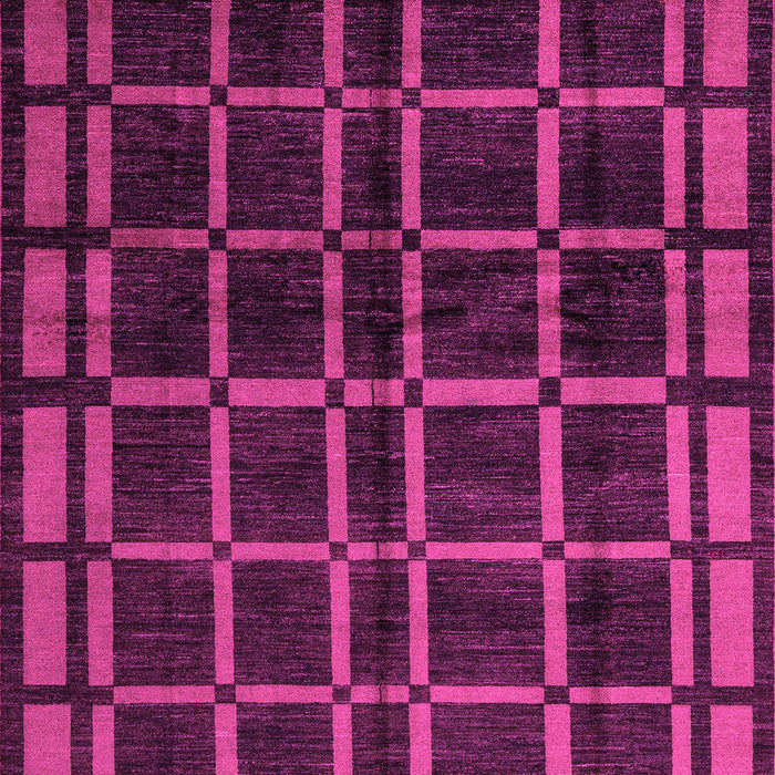 Machine Washable Oriental Pink Modern Rug, wshabs4726pnk
