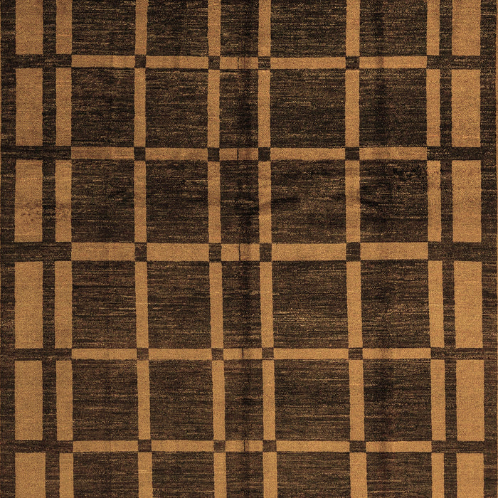 Machine Washable Oriental Brown Modern Rug, wshabs4726brn