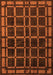 Oriental Orange Modern Rug, abs4726org