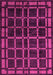 Oriental Pink Modern Rug, abs4726pnk