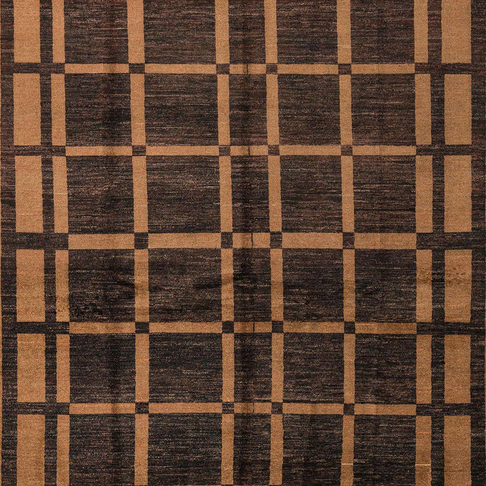 Machine Washable Abstract Red Rug, wshabs4726