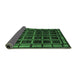 Sideview of Oriental Emerald Green Modern Rug, abs4726emgrn