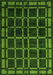 Oriental Green Modern Rug, abs4726grn