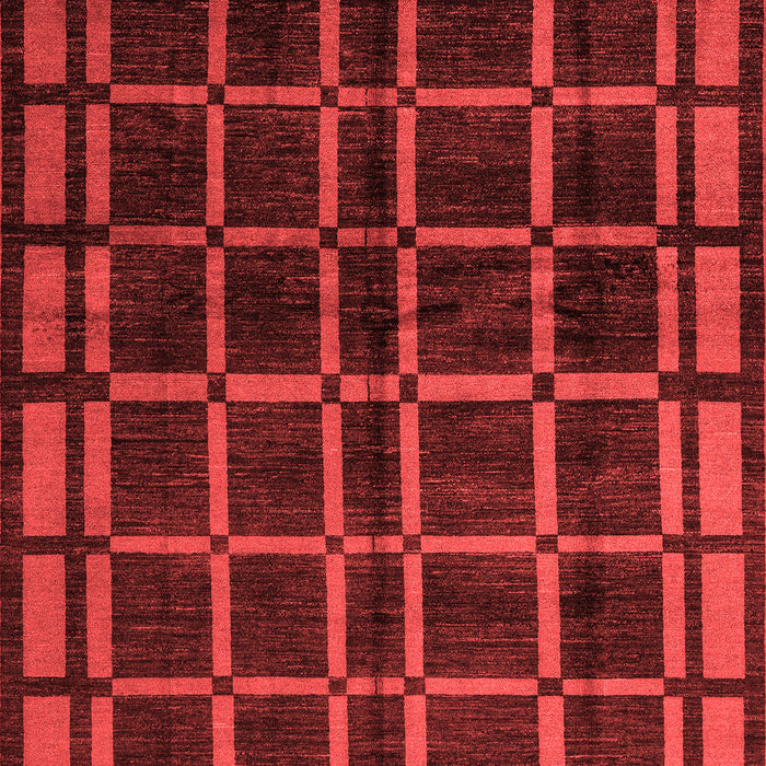Oriental Red Modern Area Rugs