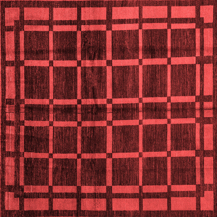 Machine Washable Oriental Red Modern Rug, wshabs4726red
