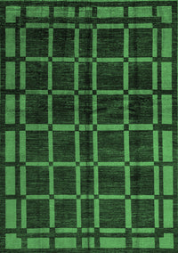 Oriental Emerald Green Modern Rug, abs4726emgrn