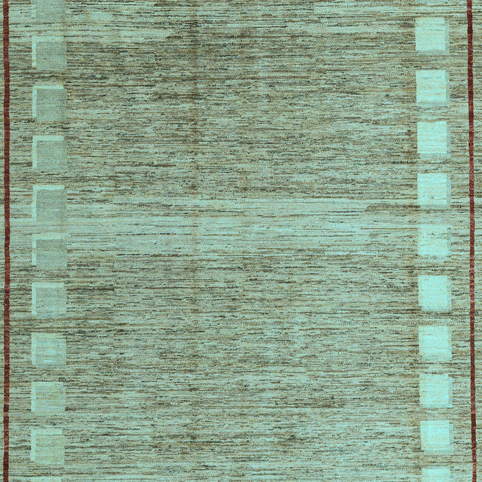 Machine Washable Oriental Light Blue Modern Rug, wshabs4727lblu