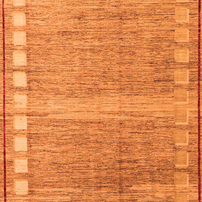 Machine Washable Oriental Orange Modern Area Rugs, wshabs4727org