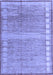 Oriental Blue Modern Rug, abs4727blu