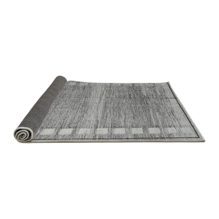 Sideview of Oriental Gray Modern Rug, abs4727gry