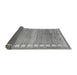 Sideview of Oriental Gray Modern Rug, abs4727gry