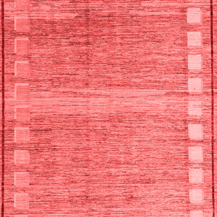 Machine Washable Oriental Red Modern Rug, wshabs4727red