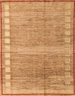 Abstract Orange Oriental Rug, abs4727