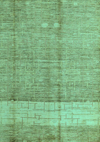 Oriental Turquoise Modern Rug, abs4728turq