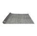 Sideview of Oriental Gray Modern Rug, abs4728gry