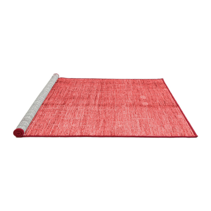 Modern Red Washable Rugs