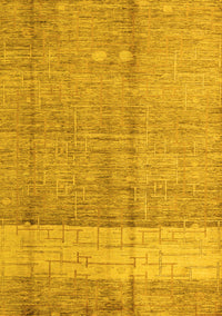 Oriental Yellow Modern Rug, abs4728yw