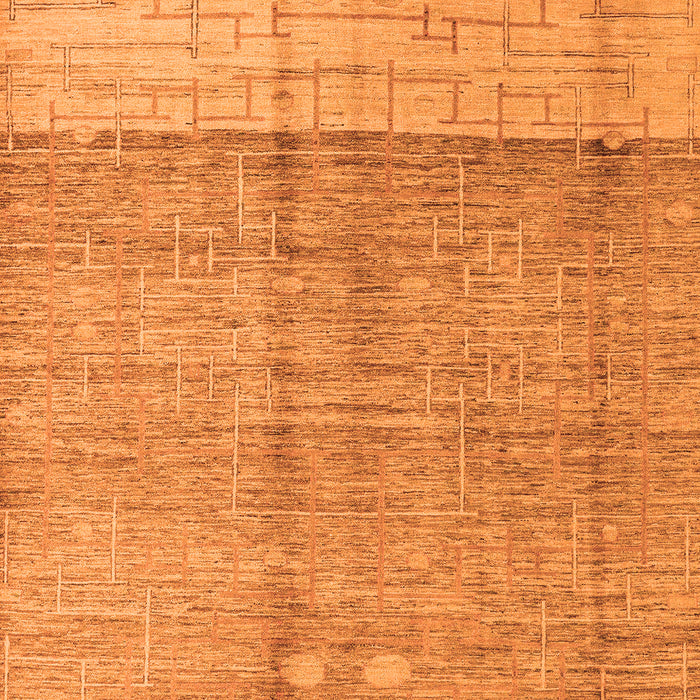 Oriental Orange Modern Rug, abs4728org