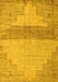 Oriental Yellow Modern Rug, abs4729yw