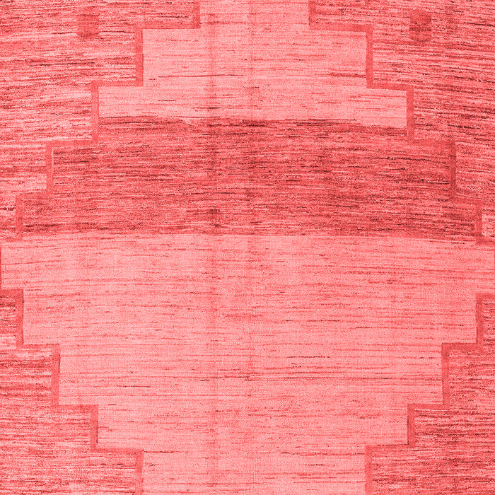 Machine Washable Oriental Red Modern Rug, wshabs4729red