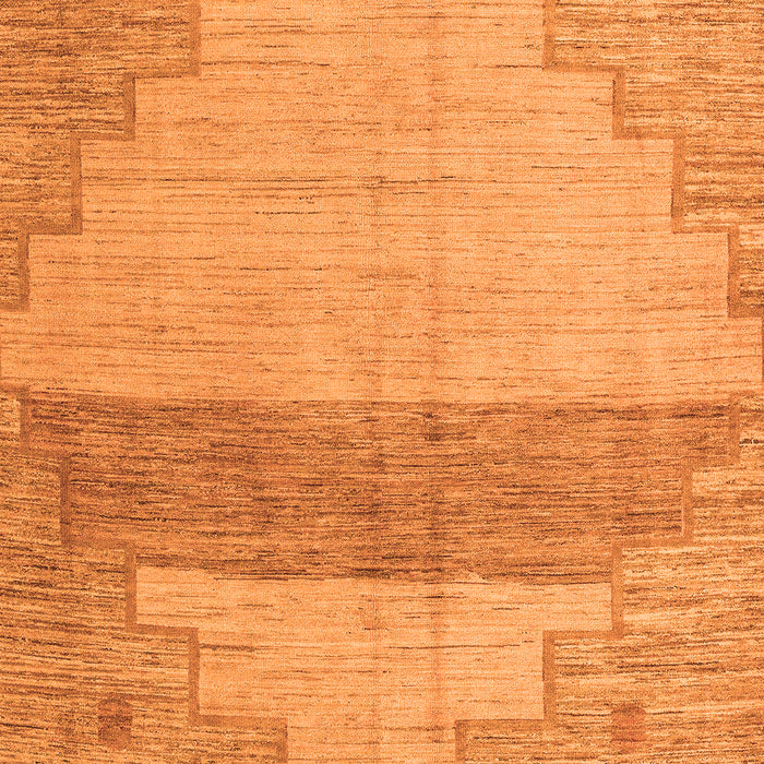 Machine Washable Oriental Orange Modern Area Rugs, wshabs4729org