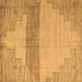 Square Oriental Brown Modern Rug, abs4729brn