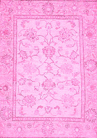 Oriental Pink Traditional Rug, abs472pnk