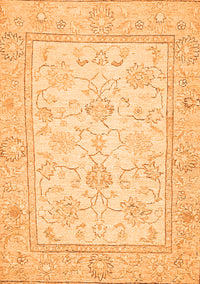 Oriental Orange Traditional Rug, abs472org