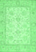 Oriental Emerald Green Traditional Rug, abs472emgrn