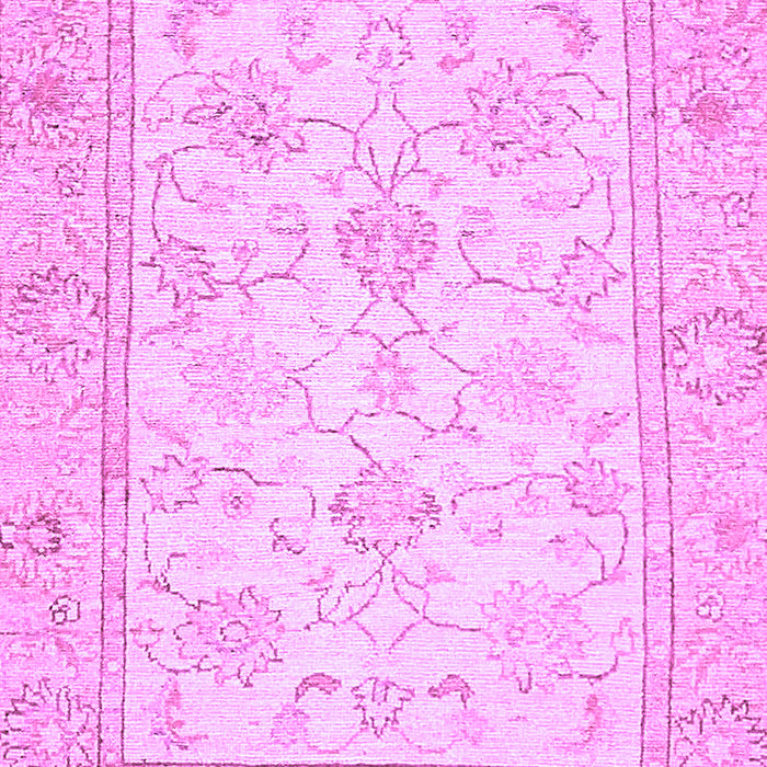 Machine Washable Oriental Purple Traditional Area Rugs, wshabs472pur