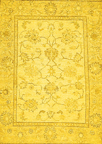 Oriental Yellow Traditional Rug, abs472yw