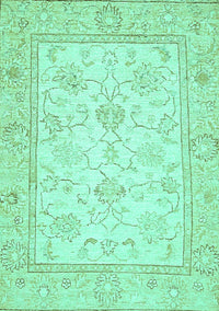 Oriental Turquoise Traditional Rug, abs472turq