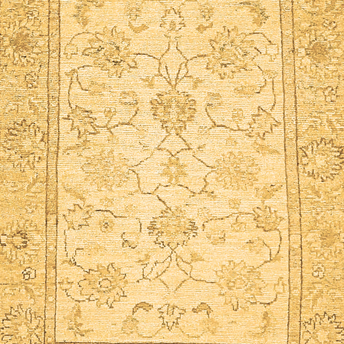 Machine Washable Oriental Brown Traditional Rug, wshabs472brn