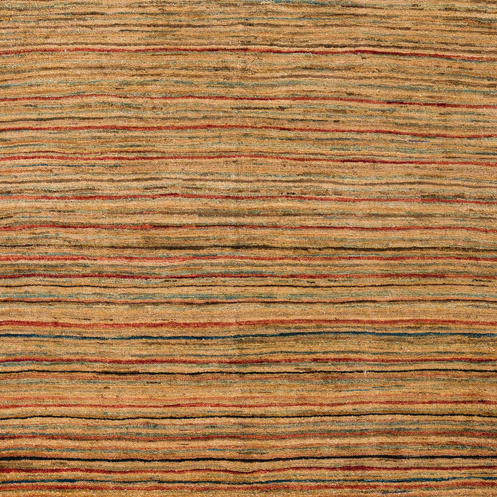 Machine Washable Abstract Orange Rug, wshabs4730