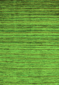 Abstract Green Modern Rug, abs4730grn