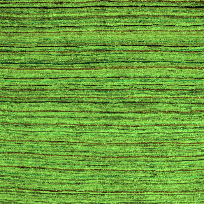 Abstract Green Modern Rug, abs4730grn