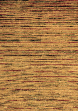 Abstract Brown Modern Rug, abs4730brn