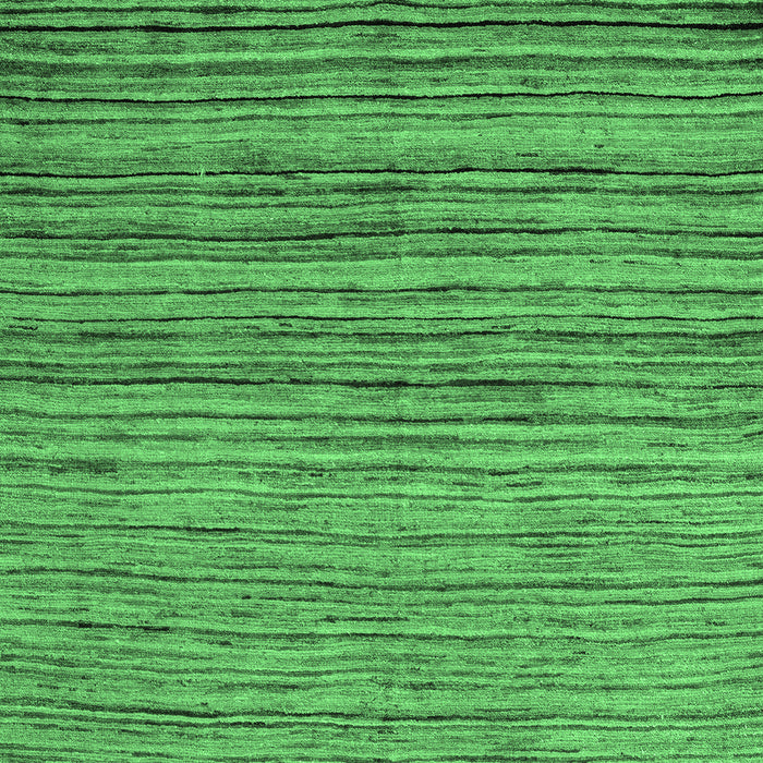 Machine Washable Abstract Emerald Green Modern Area Rugs, wshabs4730emgrn