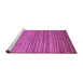 Sideview of Machine Washable Abstract Purple Modern Area Rugs, wshabs4730pur