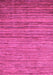 Machine Washable Abstract Pink Modern Rug, wshabs4730pnk