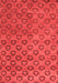 Abstract Red Modern Area Rugs