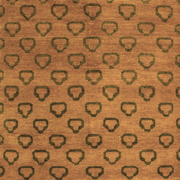 Abstract Brown Modern Rug, abs4731brn