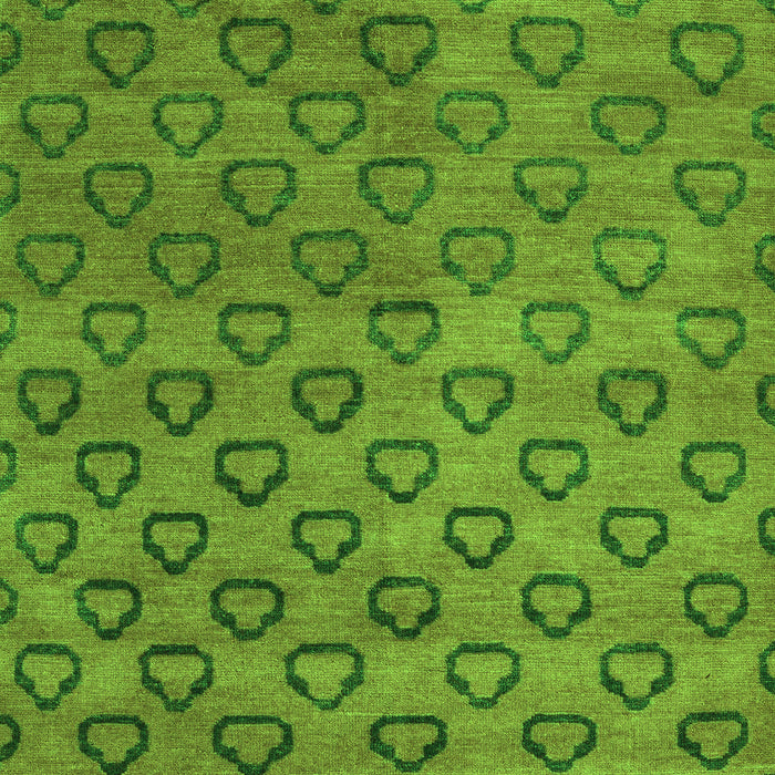 Abstract Green Modern Rug, abs4731grn