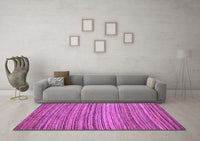 Machine Washable Abstract Purple Modern Rug, wshabs4732pur