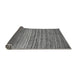 Sideview of Abstract Gray Modern Rug, abs4732gry