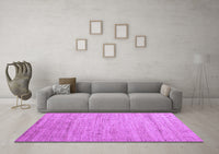 Machine Washable Abstract Purple Modern Rug, wshabs4733pur