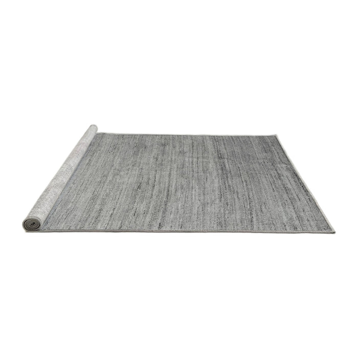 Sideview of Machine Washable Abstract Gray Modern Rug, wshabs4733gry